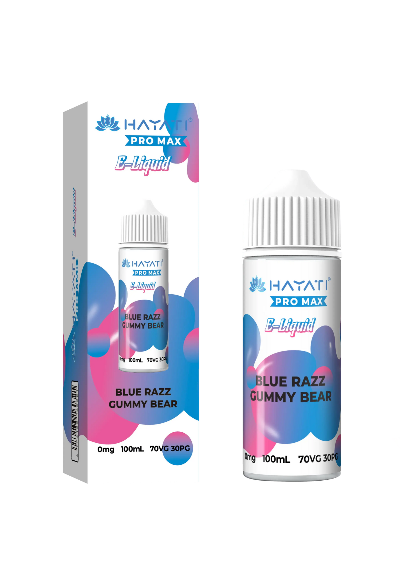 Hayati Pro Max Eliquid 70/30 - Blue Razz Gummy Bear - 100ml