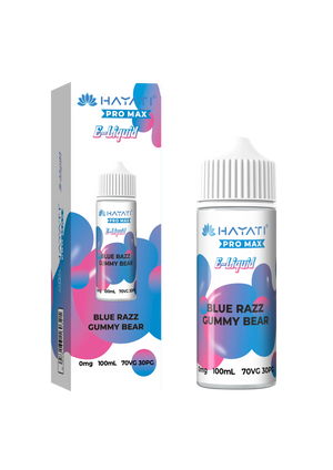 Hayati Pro Max Eliquid 70/30 - Blue Razz Gummy Bear - 100ml