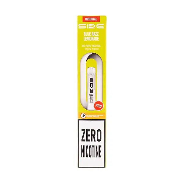 Blue Razz Lemonade Crystal Bar 600 Zero Nicotine Prefilled Pods by SKE