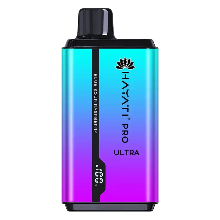 Hayati Pro Ultra 15000 Blue Sour Raspberry 0 Nicotine Disposable Vape