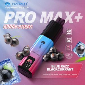 Hayati Pro Max Plus 6000 Blue Razz Blackcurrant Kit