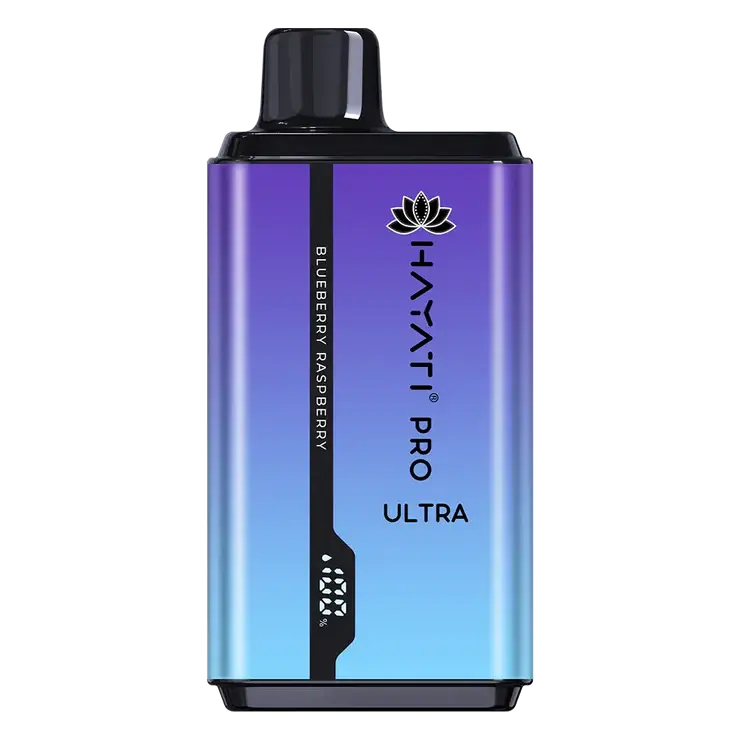 Hayati Pro Ultra 15000 Blueberry Raspberry 0 Nicotine Disposable Vape