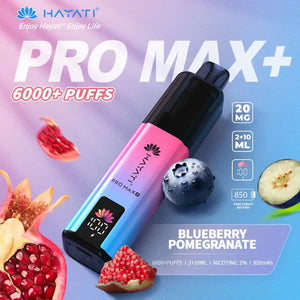 Hayati Pro Max Plus 6000 Blueberry Pomegranate Kit