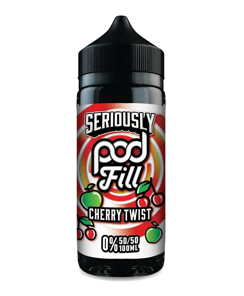 Seriously Pod Fill Cherry Twist E-liquid Shortfill