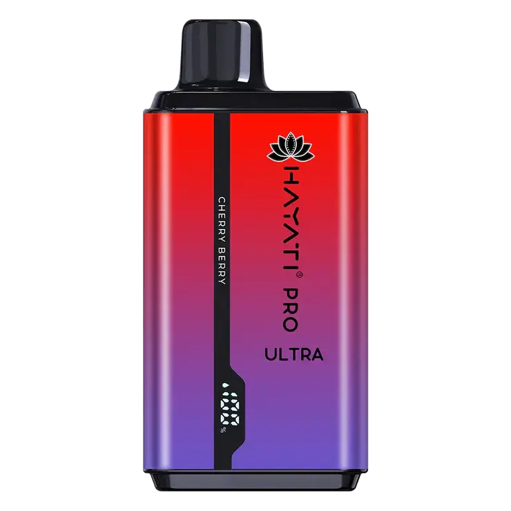 Hayati Pro Ultra 15000 Cherry Berry 0 Nicotine Disposable Vape