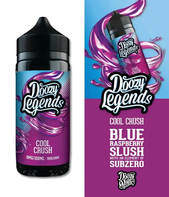 Doozy Legends Cool Crush 100ml E-Liquid Shortfill