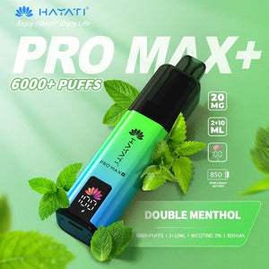 Hayati Pro Max Plus 6000 Double Menthol Kit