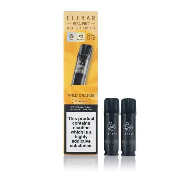 Wild Orange Elf Bar Elfa Pro Prefilled Pod