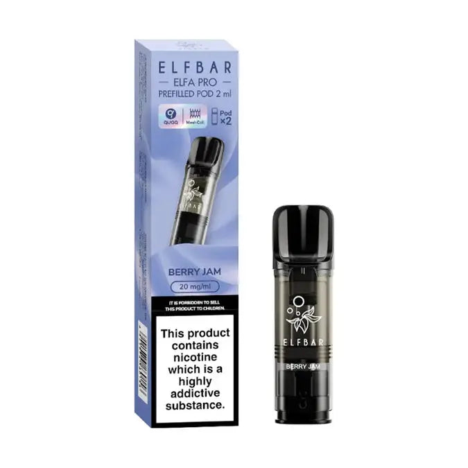 Berry Jam Elf Bar Elfa Pro Prefilled Pod