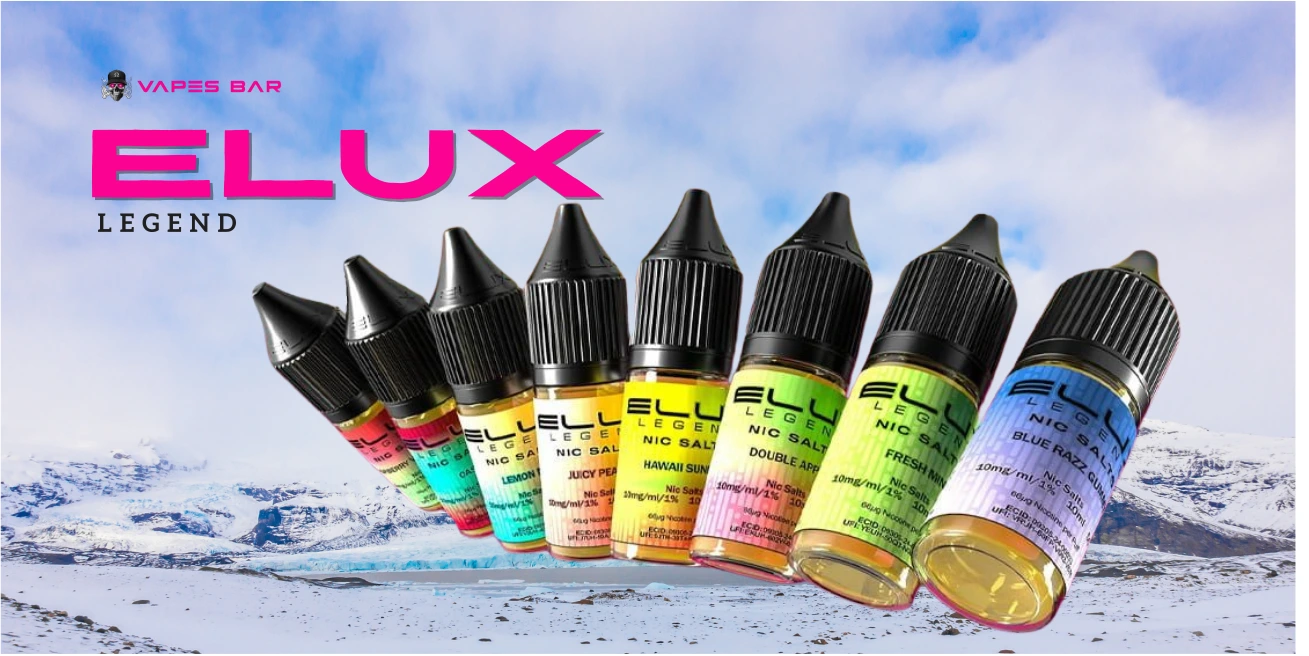 Elux Nic salts brand in all flavour 