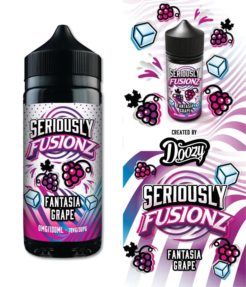 Seriously Fusionz Fantasia Grape E-liquid Shortfill