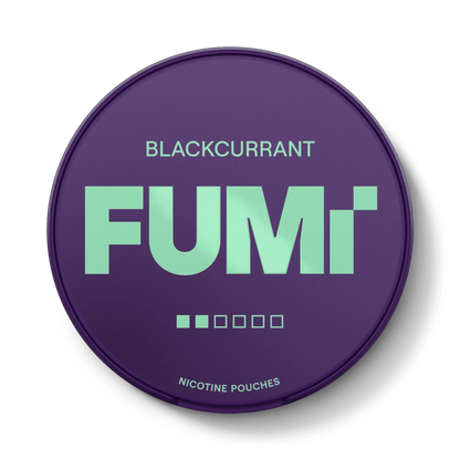 FUMI Blackcurrant 4mg Slim Nicotine Pouches (20 Pouches)