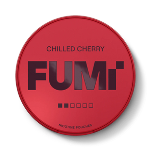 FUMI Chilled Cherry Slim Nicotine Pouches (20 Pouches, 4mg or 8mg)