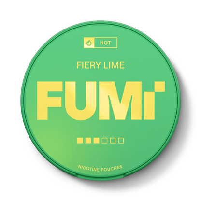 FUMI Fiery Lime Slim Nicotine Pouches (20 Pouches, 8mg or 15mg)