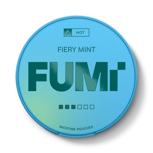 FUMI Fiery Mint Slim Nicotine Pouches (20 Pouches, 8mg)