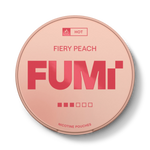 FUMI Fiery Peach Slim Nicotine Pouches (20 Pouches, 8mg)