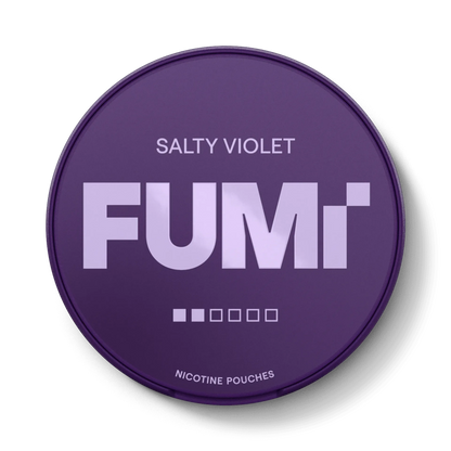 FUMi Salty Violet Slim Nicotine Pouches – 4mg 
