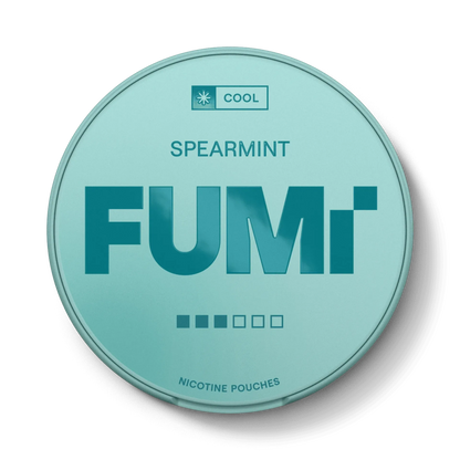 FUMi Spearmint Slim Nicotine Pouches – 8mg