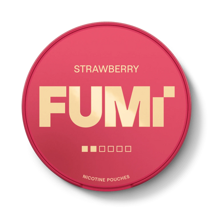 FUMi Strawberry Slim Nicotine Pouches – 4mg