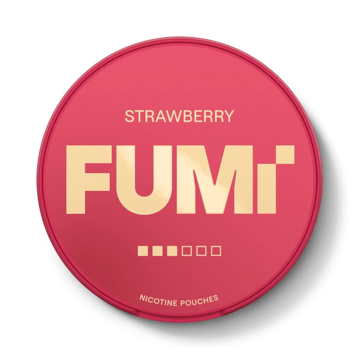 FUMi Strawberry Slim Nicotine Pouches – 8mg