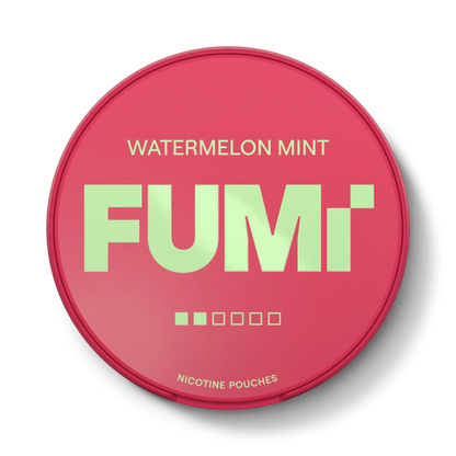 FUMi Watermelon Mint Slim Nicotine Pouches – 4mg