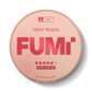FUMI Fiery Peach Slim Nicotine Pouches (20 Pouches, 15mg)