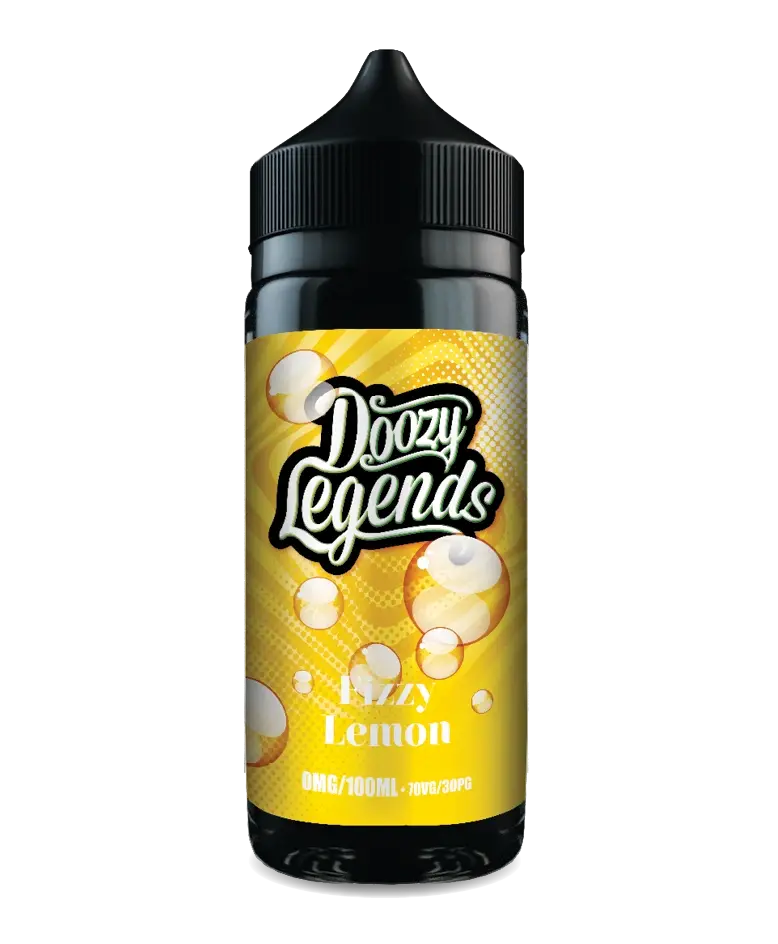 Doozy Legends Fizzy Lemon 100ml E-Liquid Shortfill