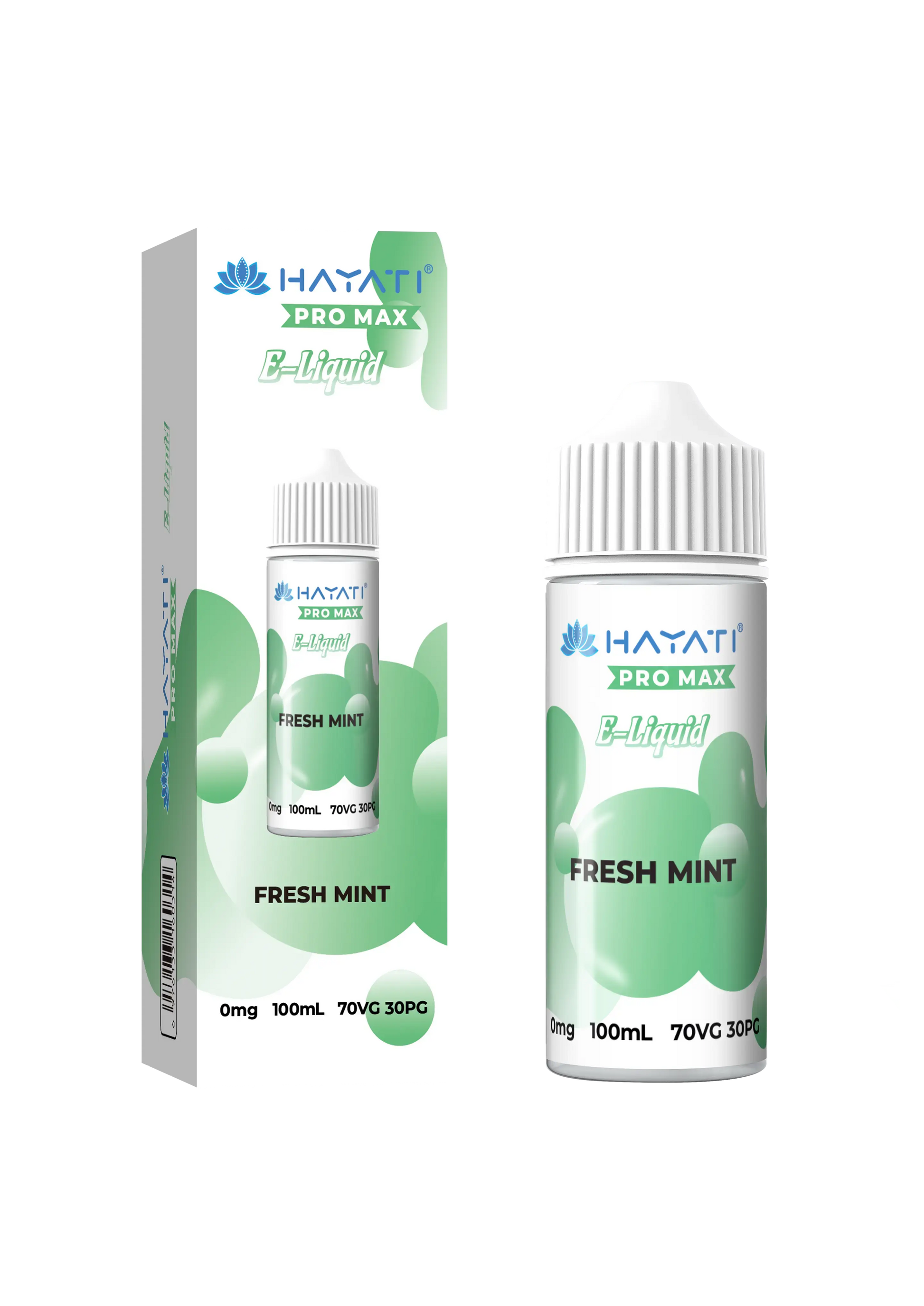 Hayati Pro Max Eliquid 70/30 - Fresh Mint- 100ml