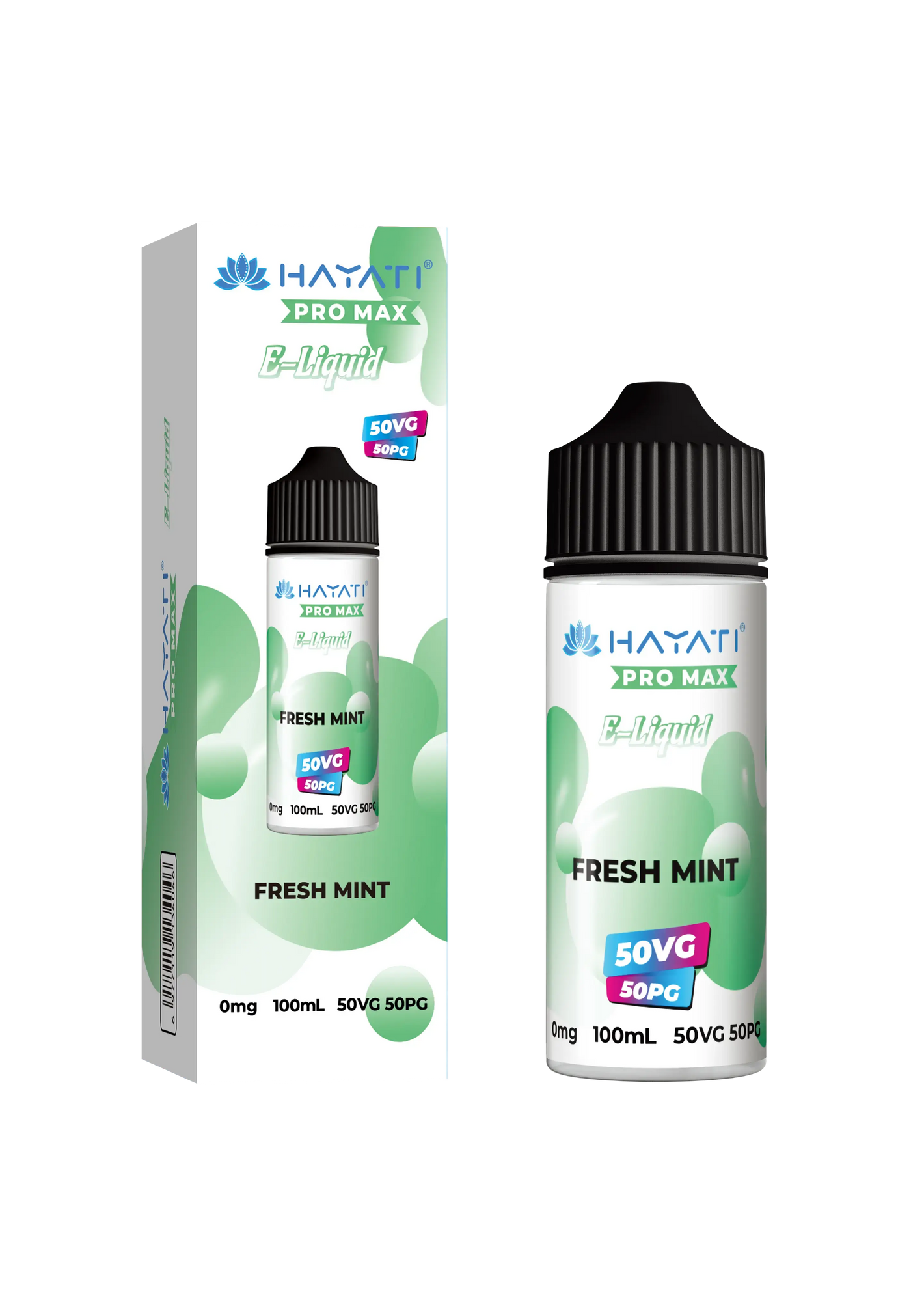 Hayati Pro Max Eliquid 50/50 Fresh Mint - 100ml