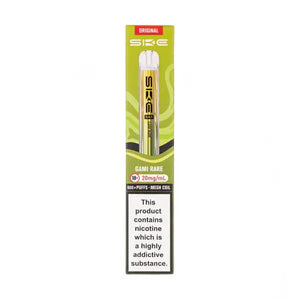 SKE Crystal Bar 600 Gami Rare Prefilled Pod Kit packed for vaping convenience and enjoyment.