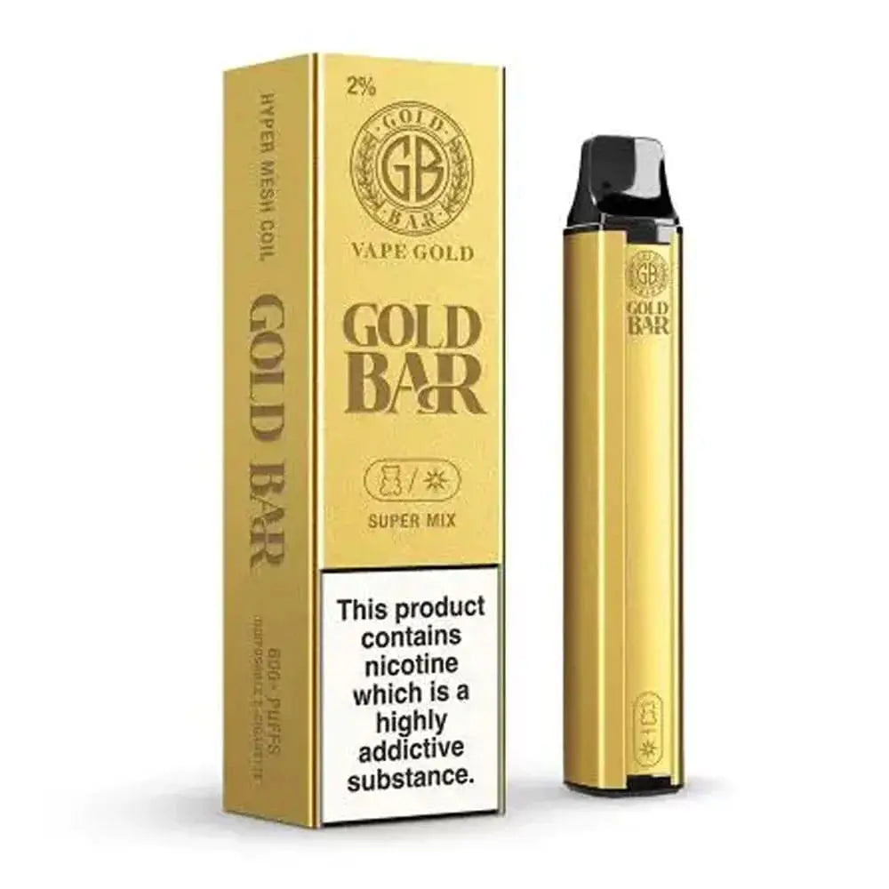Gold Bar Disposable Vape 20mg