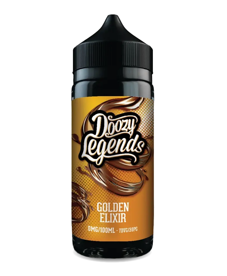 Doozy Legends Golden Elixir 100ml E-Liquid Shortfill