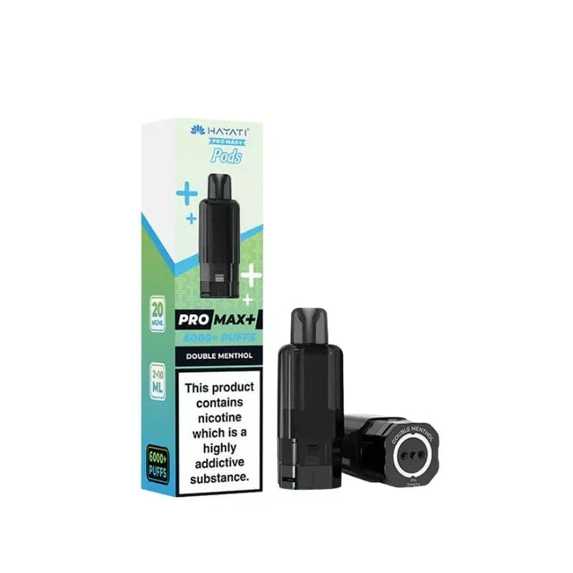 hayati pro max plus 6000 refill pod white white background image