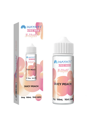 Hayati Pro Max Eliquid 70/30 - Juicy Peach - 100ml