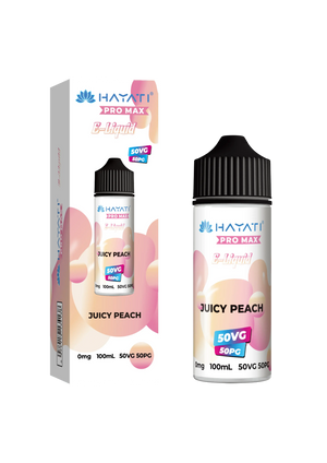Hayati Pro Max Eliquid 50/50 Juicy Peach - 100ml