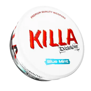 Killa Exclusive Blue Mint Nicotine Pouches