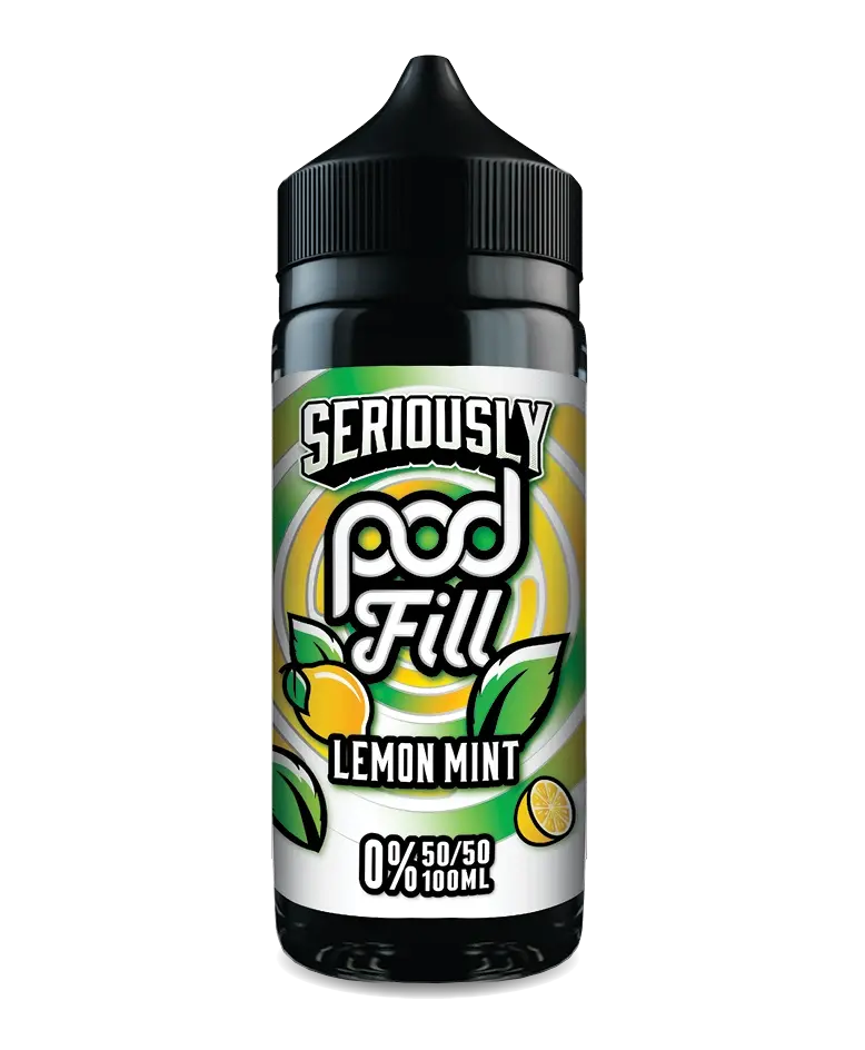 Seriously Pod Fill Lemon Mint E-liquid Shortfill