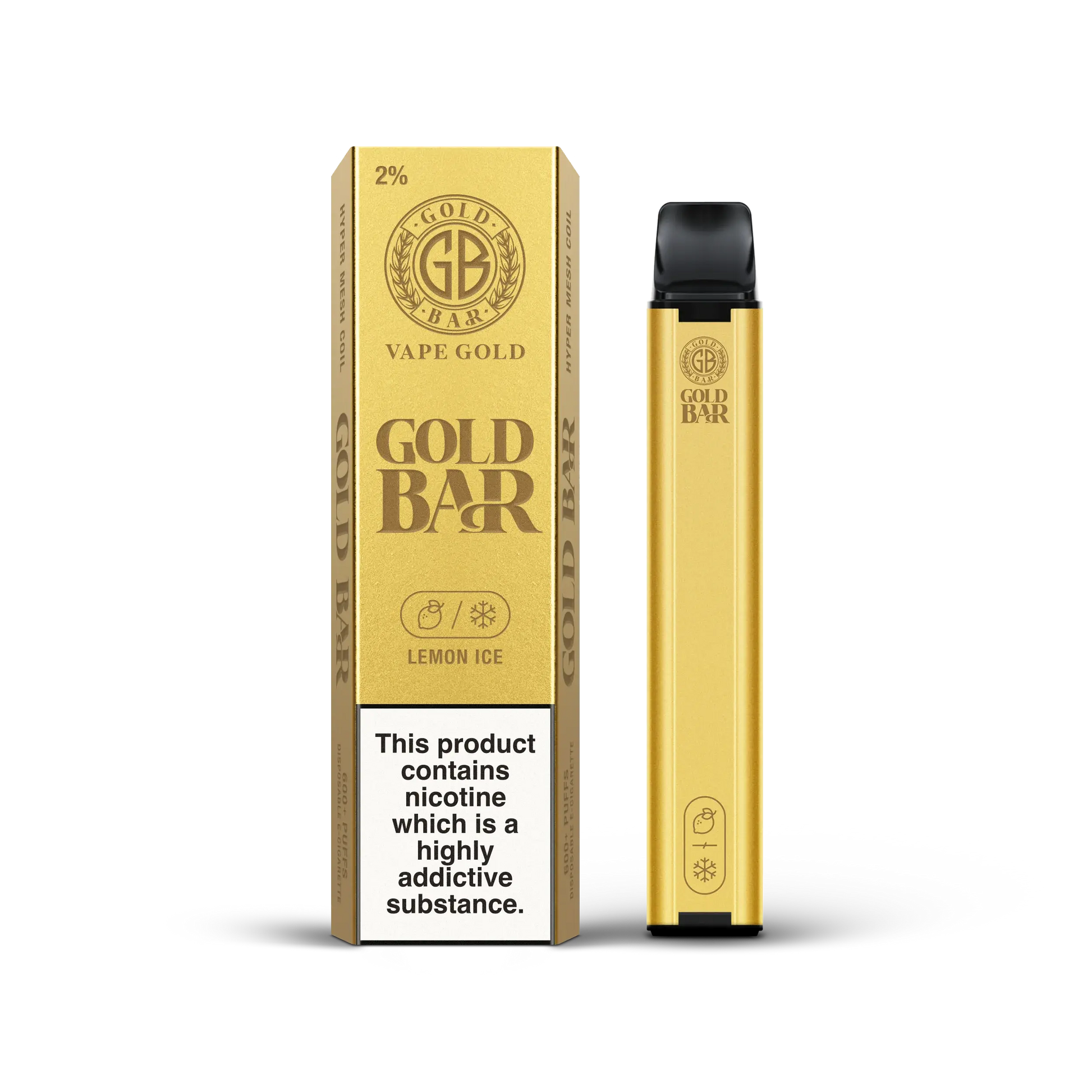 Gold Bar Disposable Vape 20mg