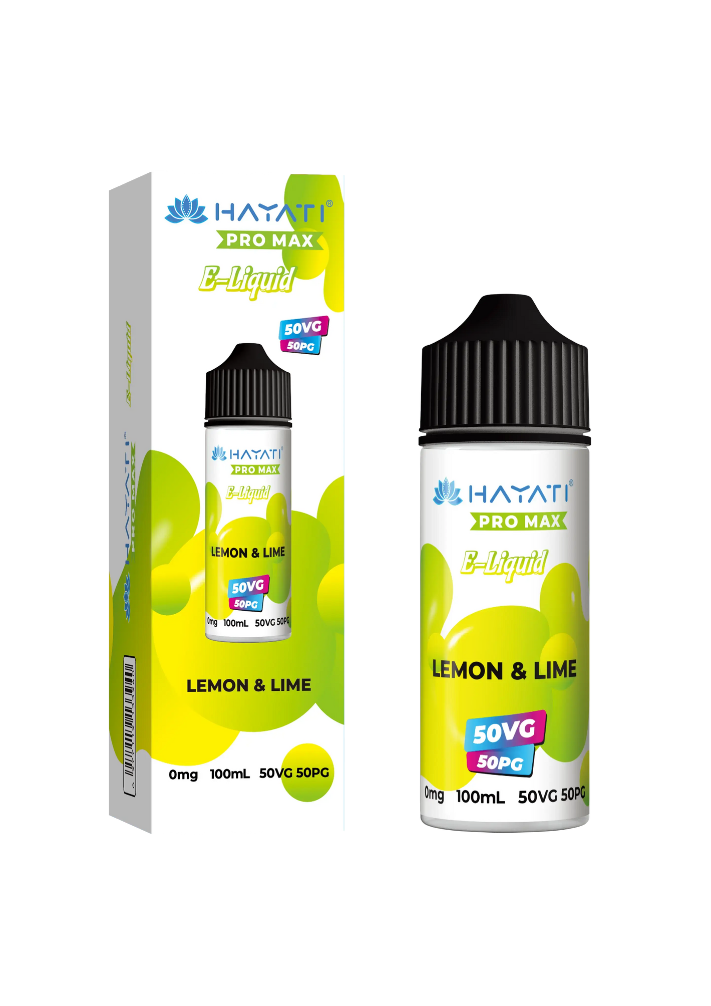 Hayati Pro Max Eliquid 50/50 Lemon Lime - 100ml