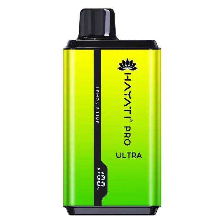 Hayati Pro Ultra 15000 Lemon Lime 0 Nicotine Disposable Vape