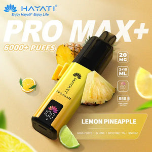 Hayati Pro Max Plus 6000 Lemon Pineapple Kit