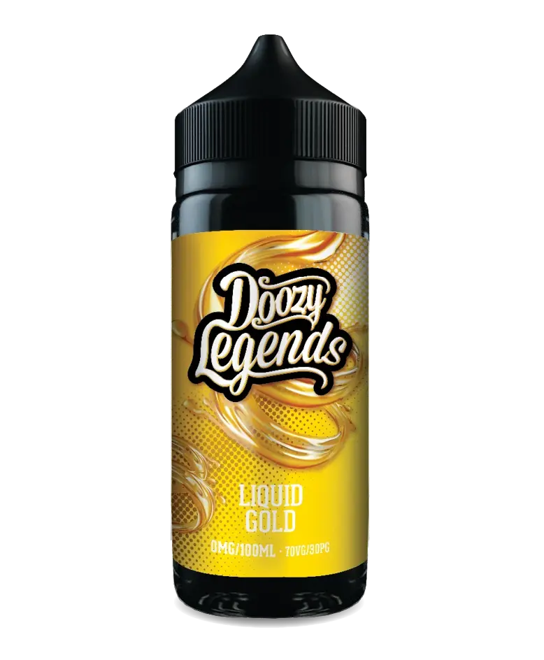 Doozy Legends Liquid Gold 100ml E-Liquid Shortfill