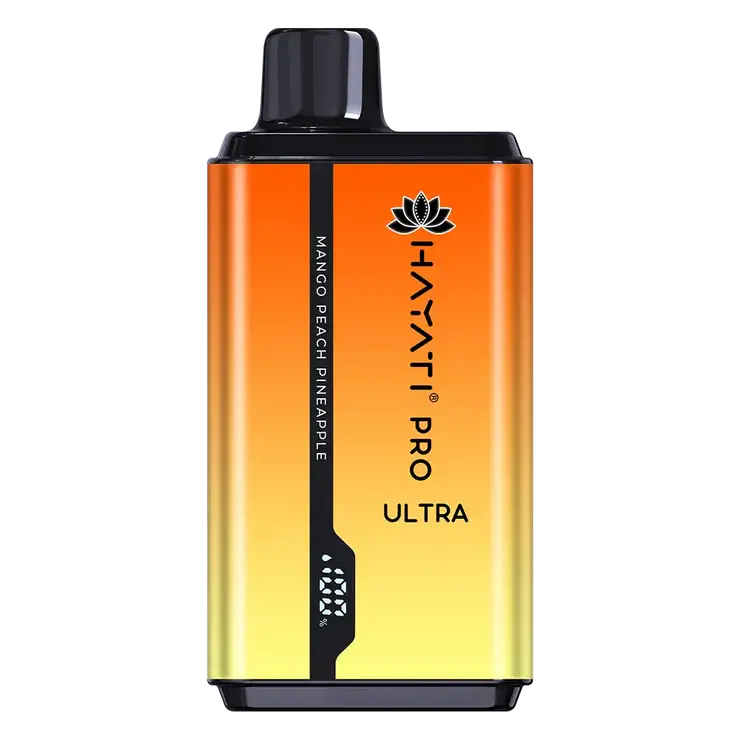 Hayati Pro Ultra 15000 Mango Peach Pineapple 0 Nicotine Disposable Vape