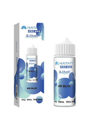 Hayati Pro Max Eliquid 70/30 - Mr Blue - 100ml
