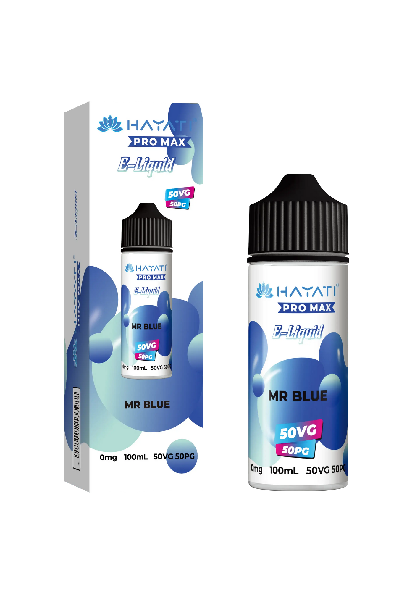 Hayati Pro Max Eliquid 50/50 - Mr Blue - 100ml