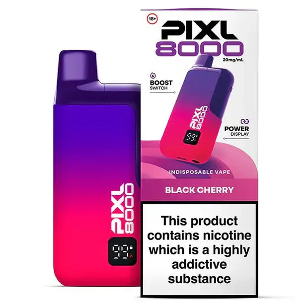 PIXL BLACK CHERRY 8000 Vape Kit