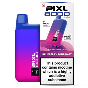 PIXL BLUEBERRY SOUR RAZZ 8000 Vape Kit