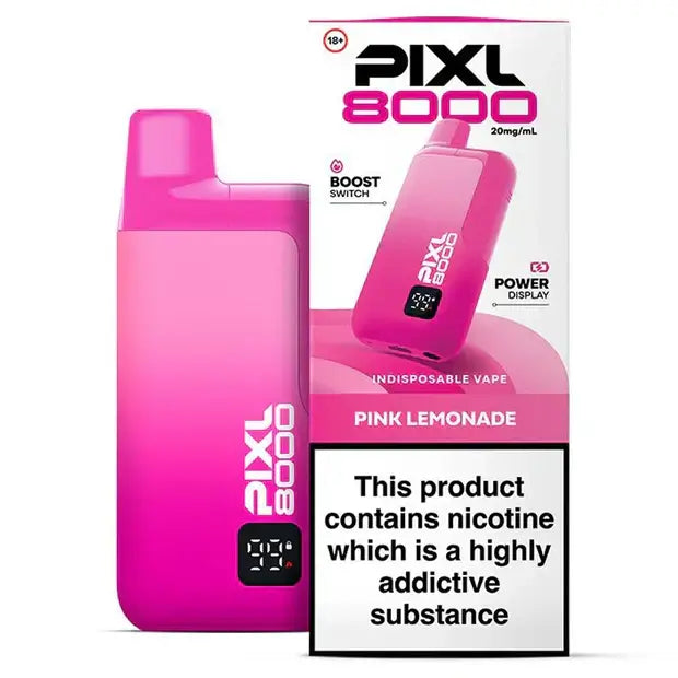 PIXL PINK LEMONADE 8000 Vape Kit
