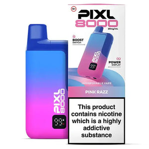 PIXL PINK RAZZ 8000 Vape Kit