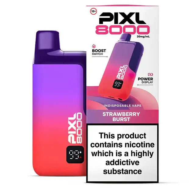 PIXL STRAWBERRY BURST 8000 Vape Kit